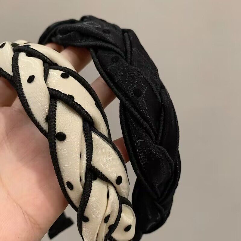 120g Weight Hair Band Hair Accessories Type Women's Simple Style Classic Style Solid Color Cloth Hair Band