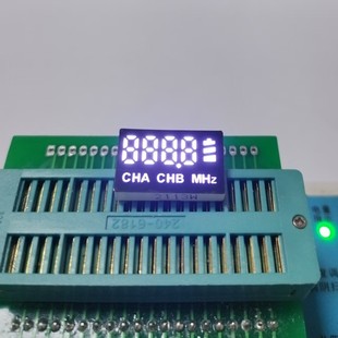 Manufacturer Customized Led Digital Screen Single Row 7-Pin High-Brightness White Light 4 8 Digital Tube with Power Display 2113W