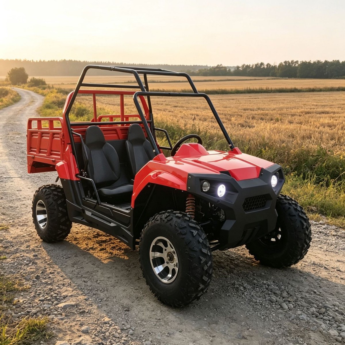 Cross-border kart with bucket