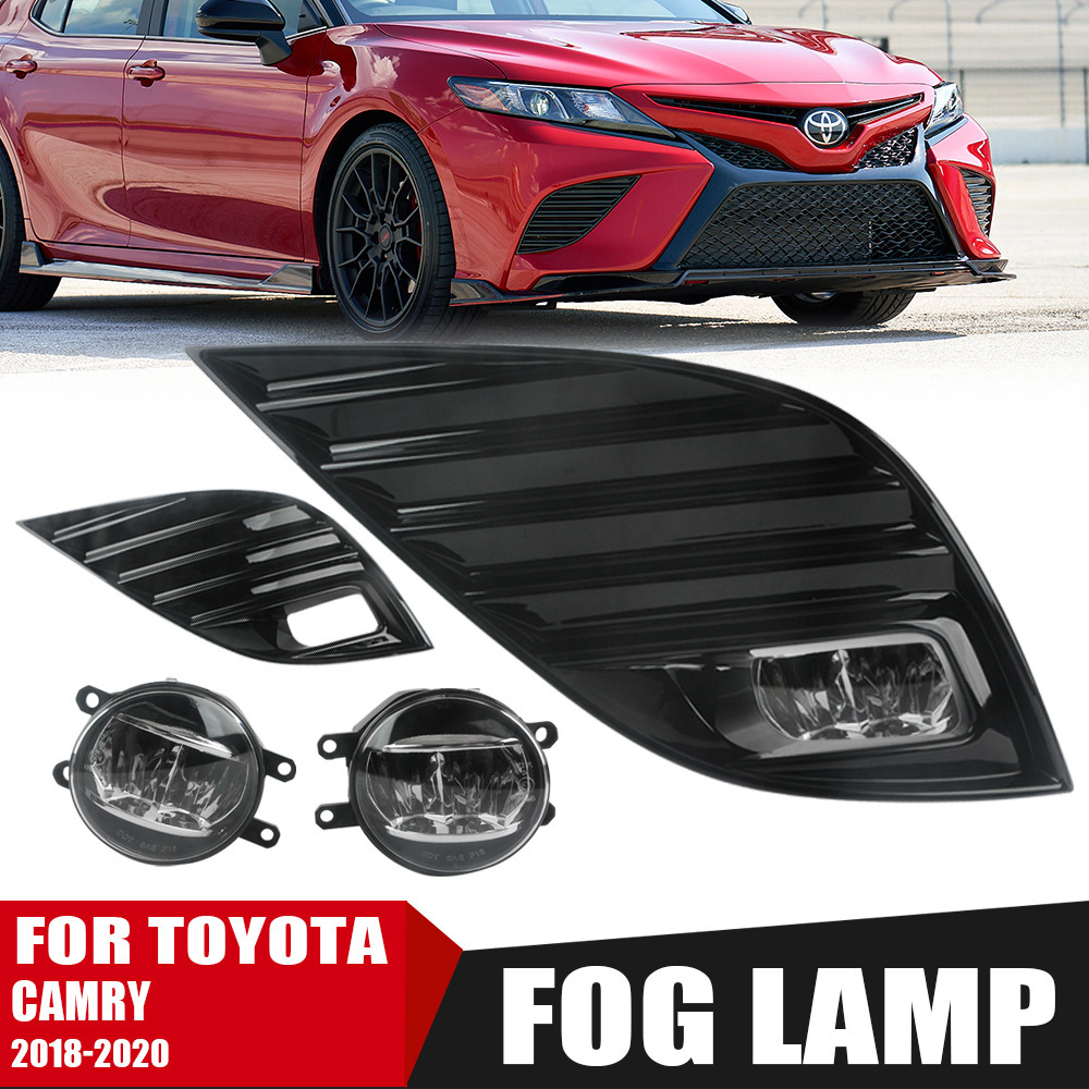 Aplicable a 2018 - 2020 Toyota Camry conjunto de lámpara de niebla delantera modificado lámpara de barra de automóvil LED luz diurna