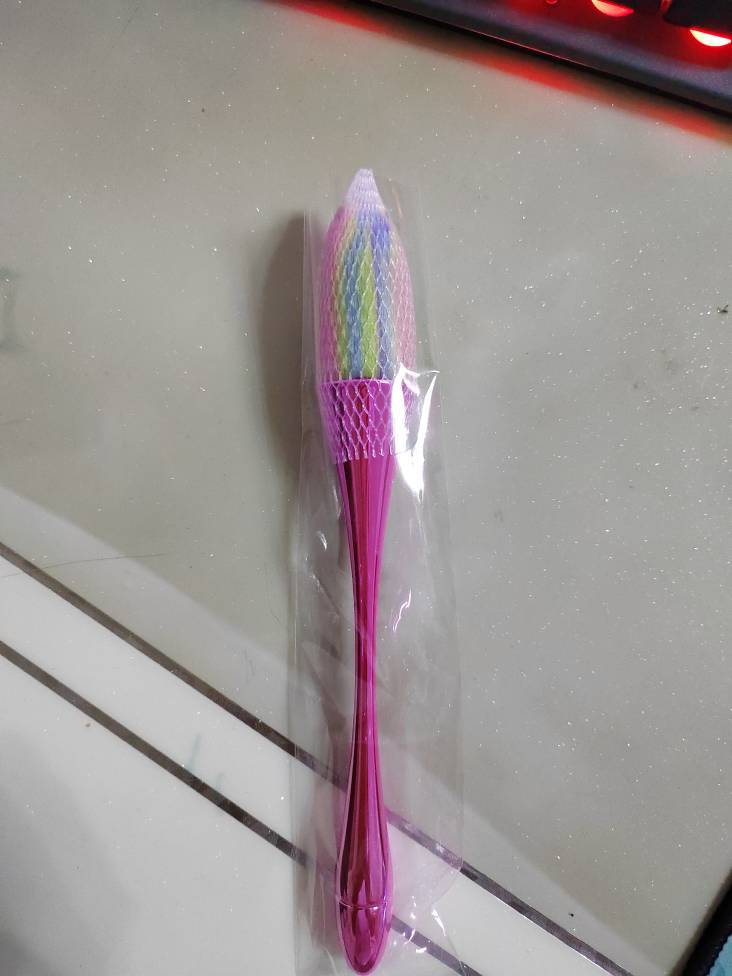 Nuevo solo pequeño cepillo de maquillaje de la cintura herramienta de belleza de plástico cubilete polvo suelto rubor cepillo herramienta de maquillaje individual