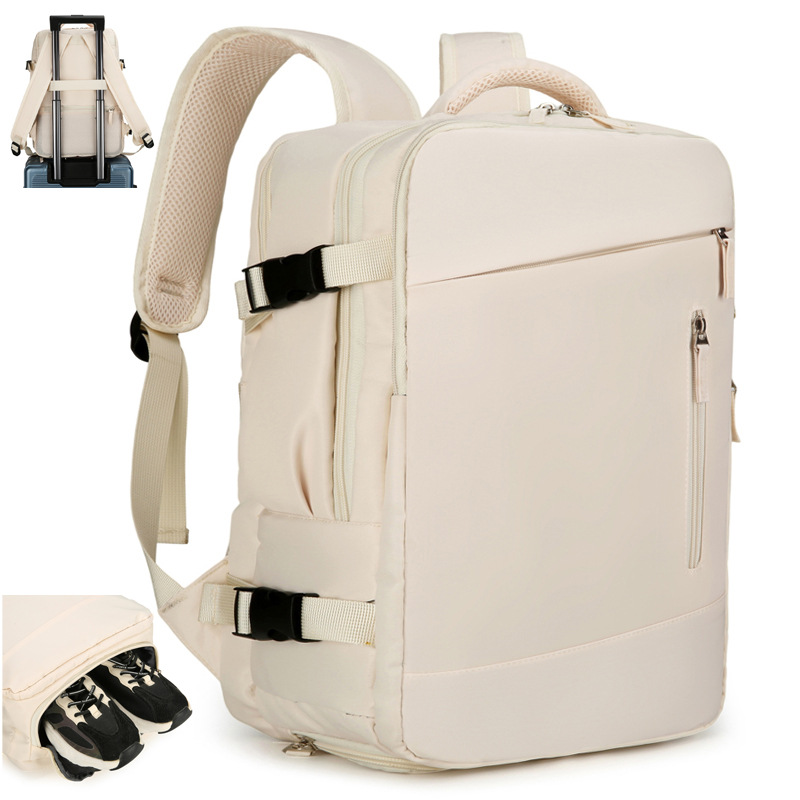 New Expandable Large Capacity Multifunctional Casual Laptop Bag Short Trip Backpack_voghion.com