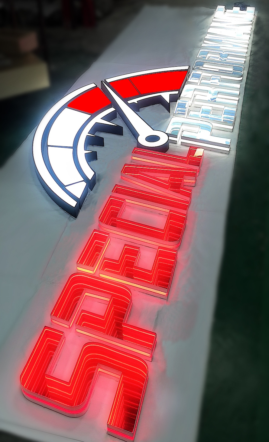 千层镜发光字、深渊字