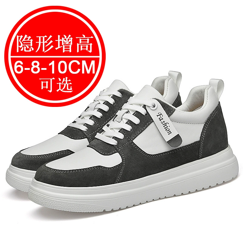 Summer high footwear, sneakers English style, shoes, 8cm, Korean style