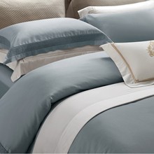 高端80支美棉100%匹马棉四件套 全棉贡缎床单被套酒店风简约床品