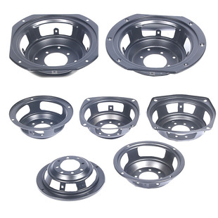Horn basin frame 3 inch -18 inch audio iron bracket speaker speaker repair accessories square round horn iron basin frame