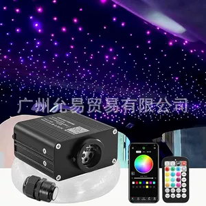 Yun Yi Avtomobil Ulduzlu Səma LED Atmosfer Lampası Tək Rəngli Optik Lif Lampası