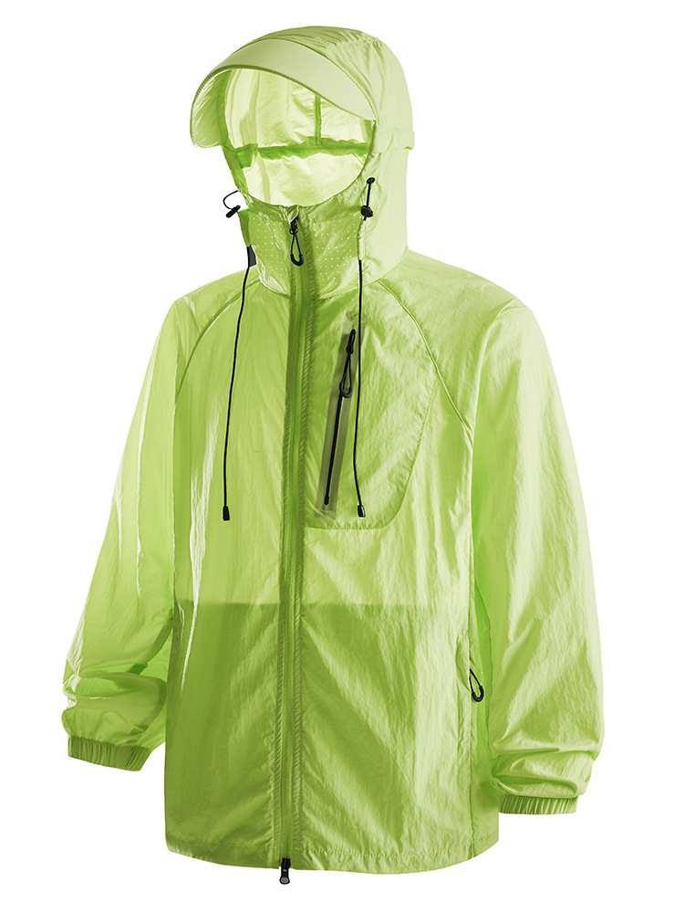 Ropa de protección solar ligera de verano americano, cintura elástica para mujer, diseño de cordón lateral, chaqueta suelta de manga larga, nuevo producto