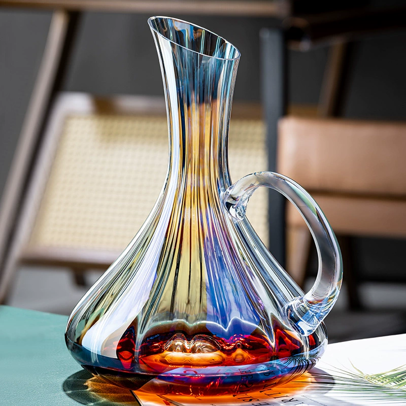 Хрустальный стеклянный графин для красного вина, быстрый стильный большой бытовой персонализированный винный набор, креативное вино
