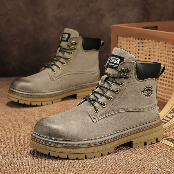 138 First Layer Khaki Shoes