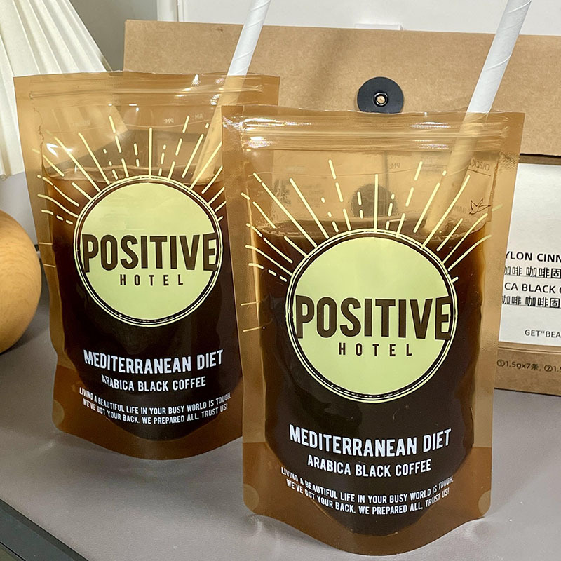 地中海咖啡袋POSITIVE自封袋
