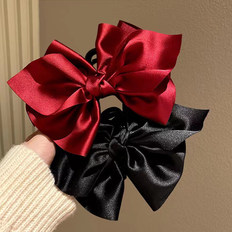 Women's Retro Bow Knot Cloth Hair Claws display picture 1