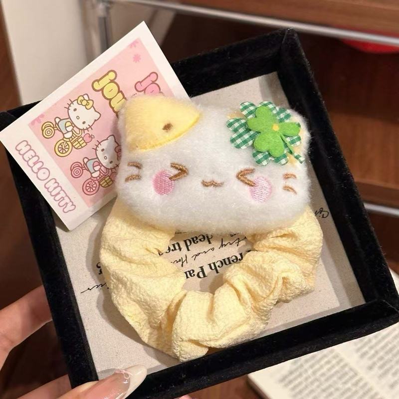 漫画人形ぬいぐるみレッサーパンダヘアピンサイドクリップ大型BBクリップヘアアクセサリーヘアピンメイクアップクリップぬいぐるみ|undefined