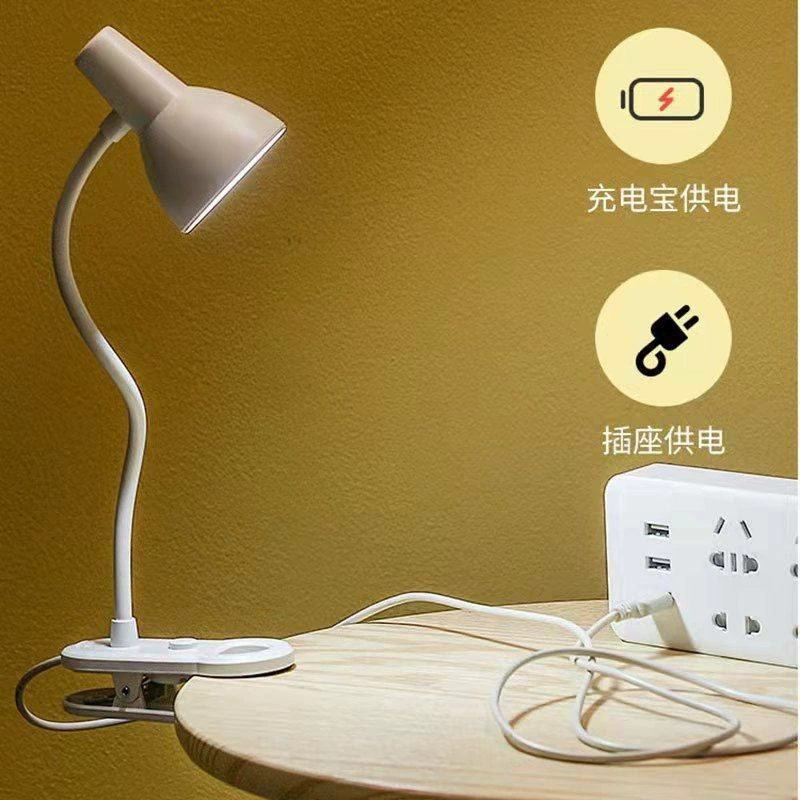 Светодиодная защита глаз обучение складной зажим usb зарядка спальня настольная лампа студенческого общежития прикроватная лампа чтения настольная лампа