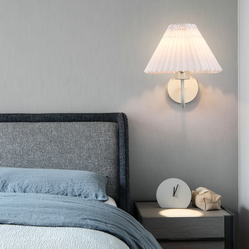 Hotel de luces luces de cabezal de cama luces de cabezal de hotel tiendas modernas habitaciones de huéspedes de hotel simple pantalla de lámpara cálida pared led hotel