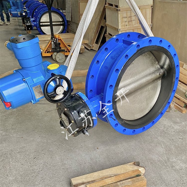 手电两用一体式 电动软密封蝶阀 D941X-16 DN1000煤矿防爆