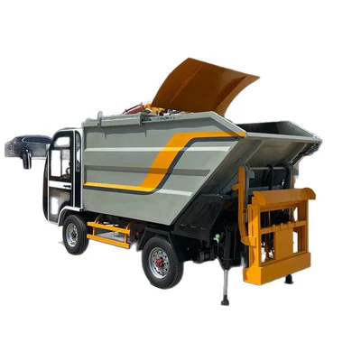 four-wheel garbage truck, Elektrik zibil maşınları