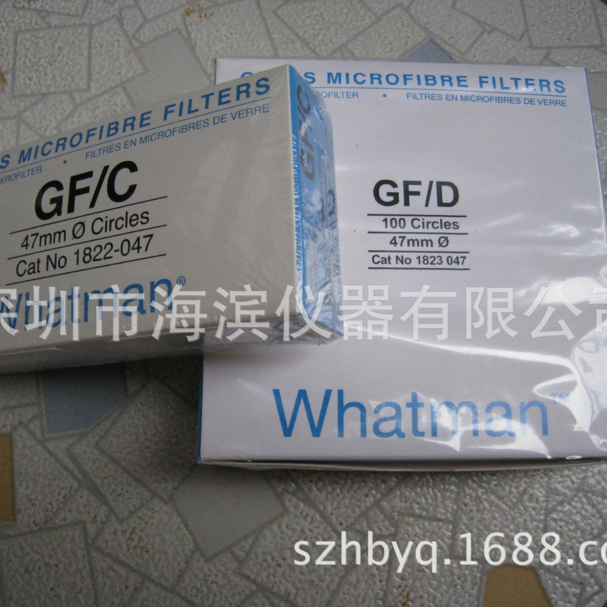 whatman GF/B玻璃纤维过滤纸直径47MM孔径1UM 1821-047玻纤滤纸
