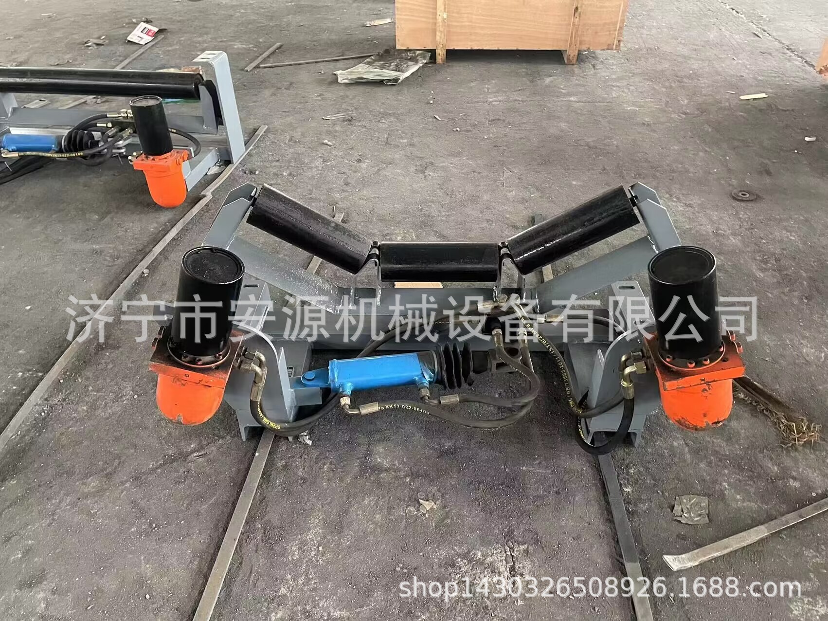 AY-YYTPQ-S-1200全自动液压调偏装置   液压皮带纠偏器