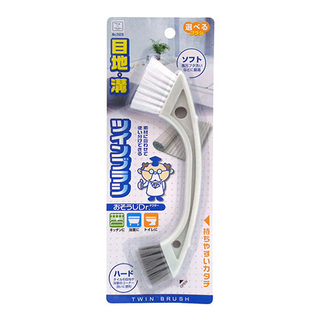 Japanese gap groove brush double-headed cleaning brush kitchen bathroom window keyboard sink gap cleaning brush Gray Japanese gap groove brush double-headed cleaning brush kitchen bathroom window keyboard sink gap cleaning brush Gray