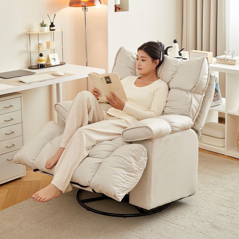リクライニングと睡眠用の多機能レイジーソファ、家庭用回転リクライニングチェア、リビングルームバルコニーシングルソファチェア、座ったり横になったり|undefined