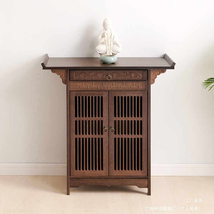 Buddhist Altar Table for Home Use, Economical Main Altar Incense Table, Offering Table, Modern Small Incense Altar