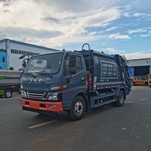 北京压缩垃圾车垃圾清运 物业小区垃圾运输车新疆压缩垃圾车