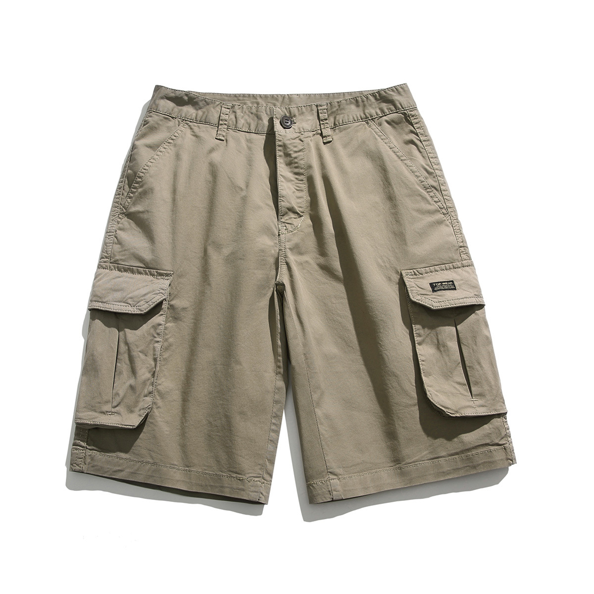 Tooling Shorts Men's Straight Youth Trendy Pants Summer Large Size Retro Fashion Multi-Pocket Casual Pants Men's Pants