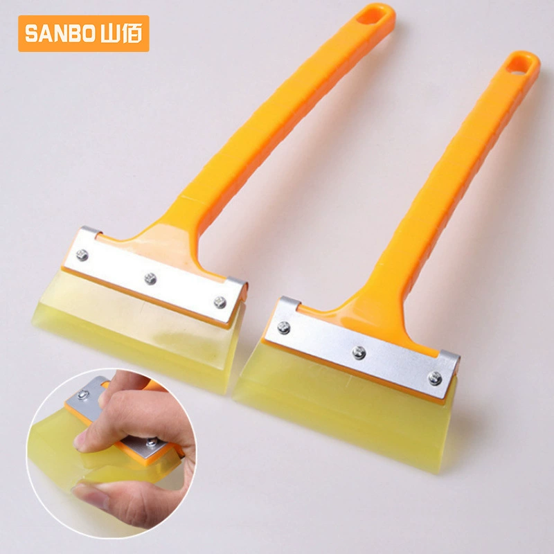 Шпатель с длинной ручкой для нанесения пленки, скребок, лопата для снега, инструмент для чистки стекол, толстая доска 8 см для автомобилей