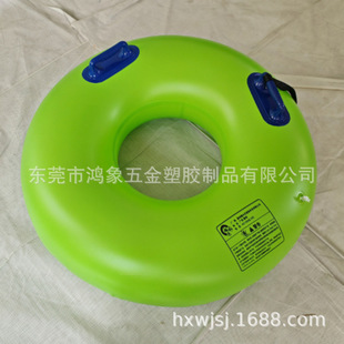 Source Wholesale Water Park Special Pvc Raft Thickeneded Wear-Resistant Double Raft Inflatable Water Ski Ring