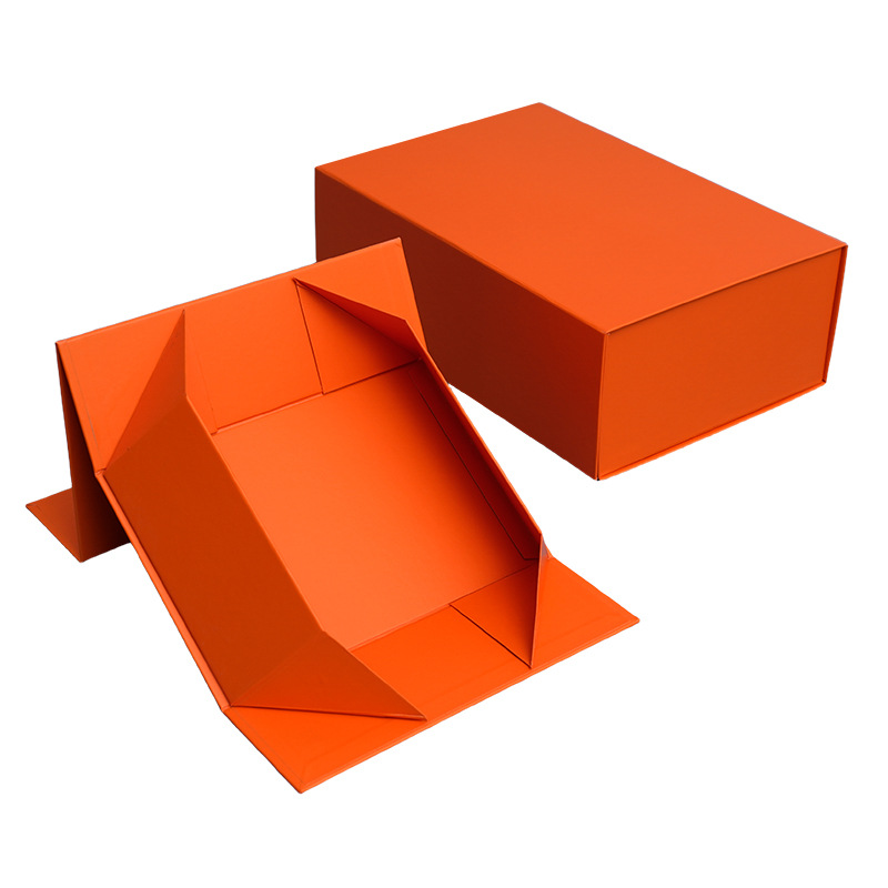 現物一枚式折り畳みギフトボックス磁気吸引カバー大型平板式折り畳みギフトボックス折り畳みボックスカスタム