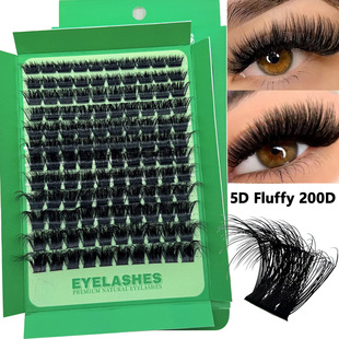 �羳100D200D���ܚW��������ëFluffylash3D���w����ë�q�δض�ë