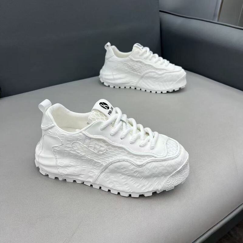 2025 Summer New Men's Shoes Thick-Soled Heightening Wear-Resistant Sports Men's Trendy Versatile Casual Breathable Dad Trendy Shoes 2025 Summer New Men's Shoes Thick-Soled Heightening Wear-Resistant Sports Men's Trendy Versatile Casual Breathable Dad Trendy Shoes