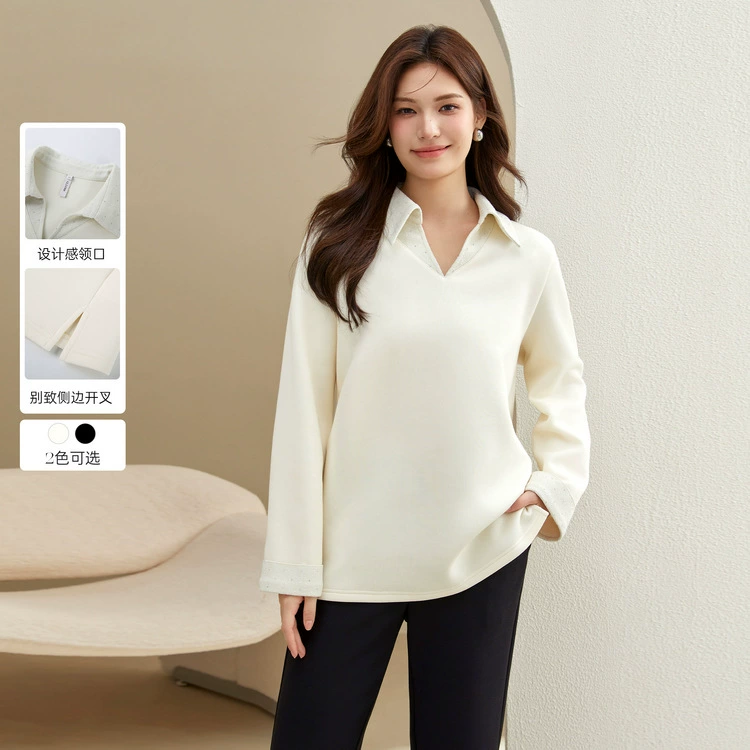 Сплошное шоу большого размера женской одежды чувство модного декольте