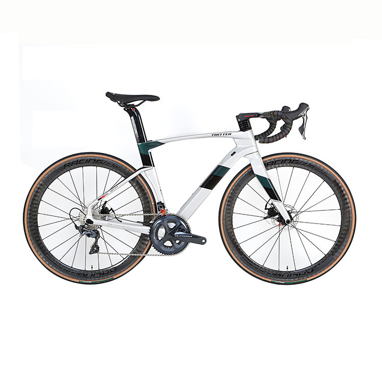 CYCLONEpro 22-speed fully hidden inner track paperback oil disc brake carbon fiber racing class road bike