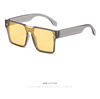 Square retro sunglasses, glasses, sun protection cream, new collection, UF-protection