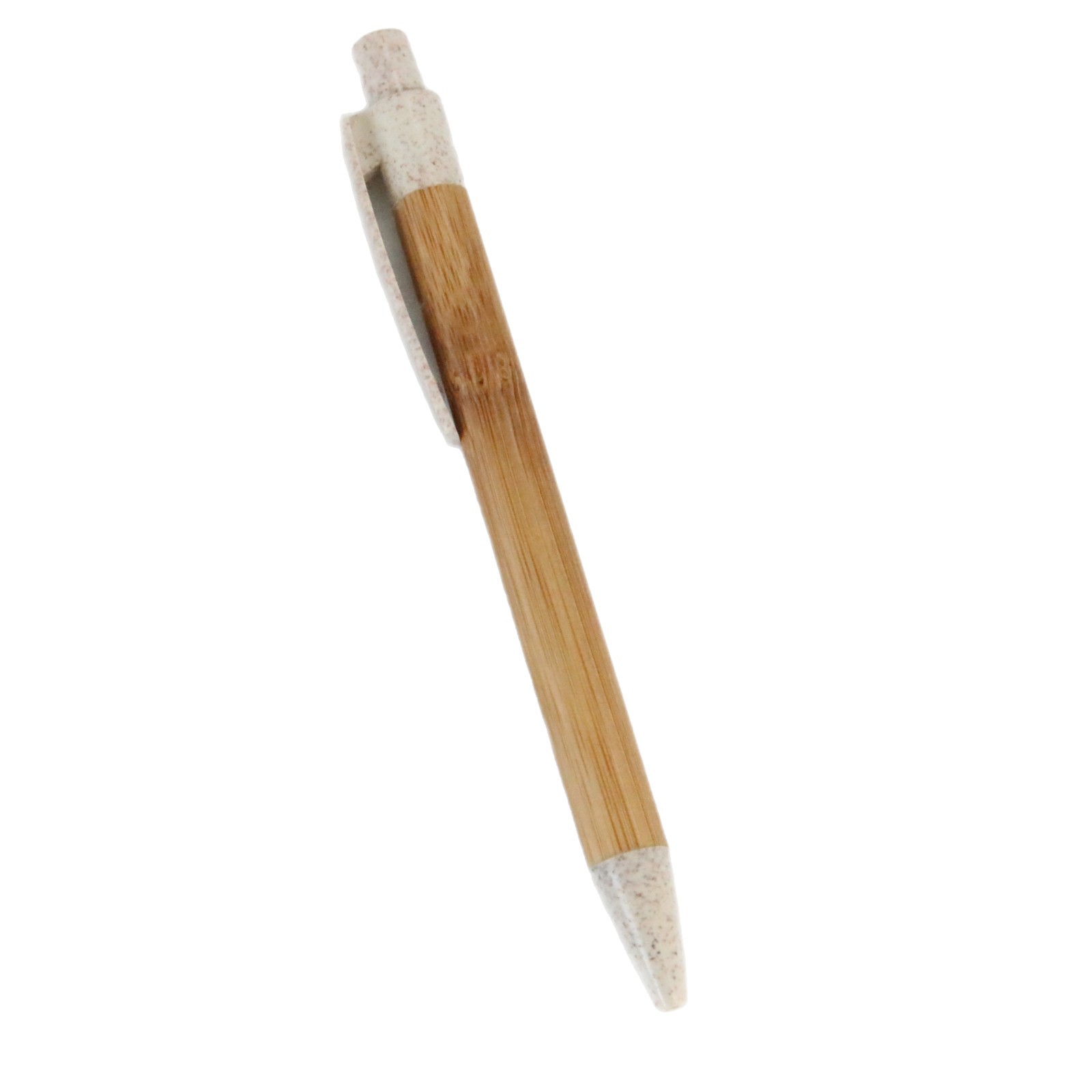 Empuje Bullet recarga de bambú pluma accesorios de protección del medio ambiente material degradable Oficina Escuela suministros fábrica al por mayor