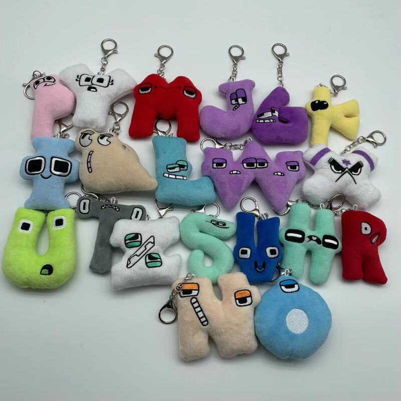 Spot Cross-border Hot Selling Alphabet Lore Legendary Alphabet Plush Toy Pendant Alphabet Doll Spot Cross-border Hot Selling Alphabet Lore Legendary Alphabet Plush Toy Pendant Alphabet Doll