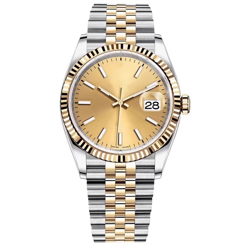 Foreign Trade Popular Men's Automatic Mechanical Watch High-Quality Three-Pin Labor Brand Diamond Calendar Luminous Steel Band Watch Batch Foreign Trade Popular Men's Automatic Mechanical Watch High-Quality Three-Pin Labor Brand Diamond Calendar Luminous Steel Band Watch Batch