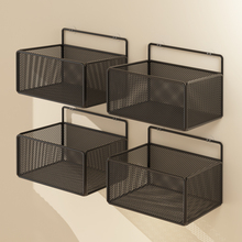 墙上置物架宿舍床头床边床上收纳架子免打孔寝室壁挂上铺神器挂篮