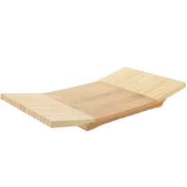 日式竹制寿司台 西餐厅实木长方形刺身料理托盘 三文鱼展示托定制