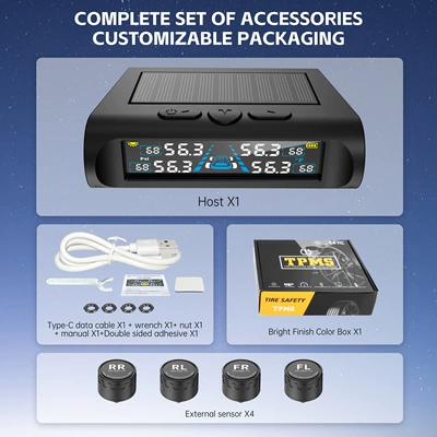 High-Precision Wireless Vehicle Tire – Tire pressure monitoring system