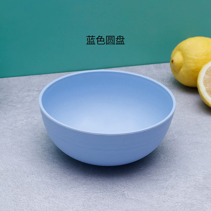 Соломенная миска для риса Wheat straw bowls Nordic style большой емкости, многоразмерные 12–17 см