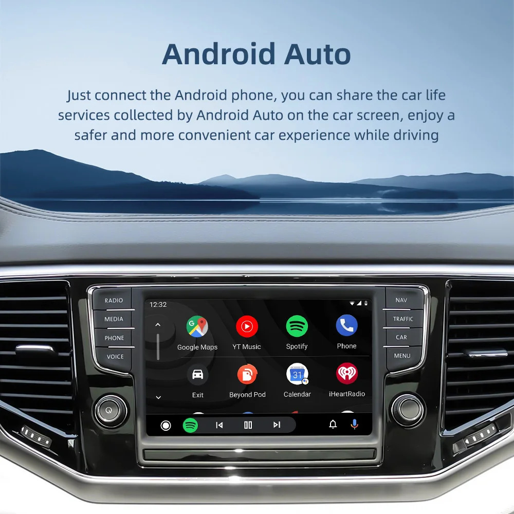 Suitable for Volkswagen Goif 7 Wireless Carplay Module Android Auto Mib System Decoder