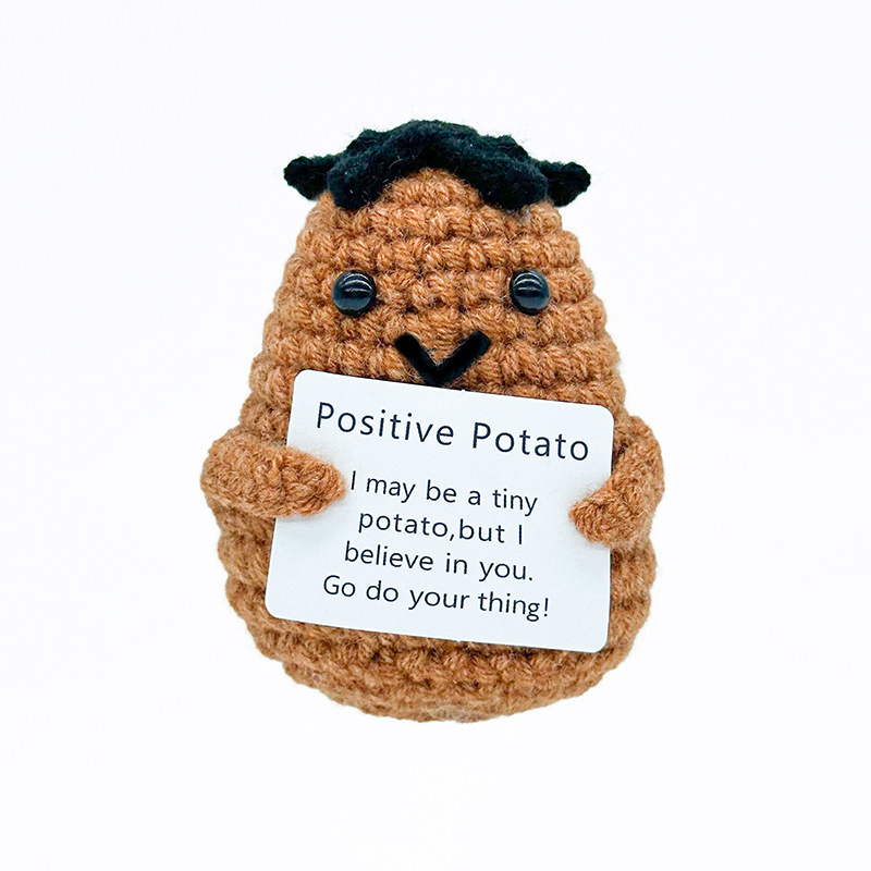 Muñeco Tejido a Mano de Felpa Decorativo para Escritorio y Regalo image 72