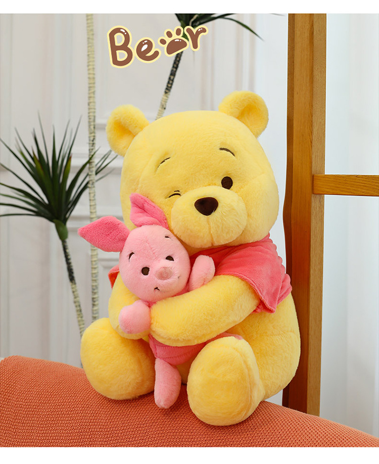 Plush Winnie the Pooh Doll for Sleeping, Pillow, Bed Companion, Stuffed Winnie the Pooh Doll