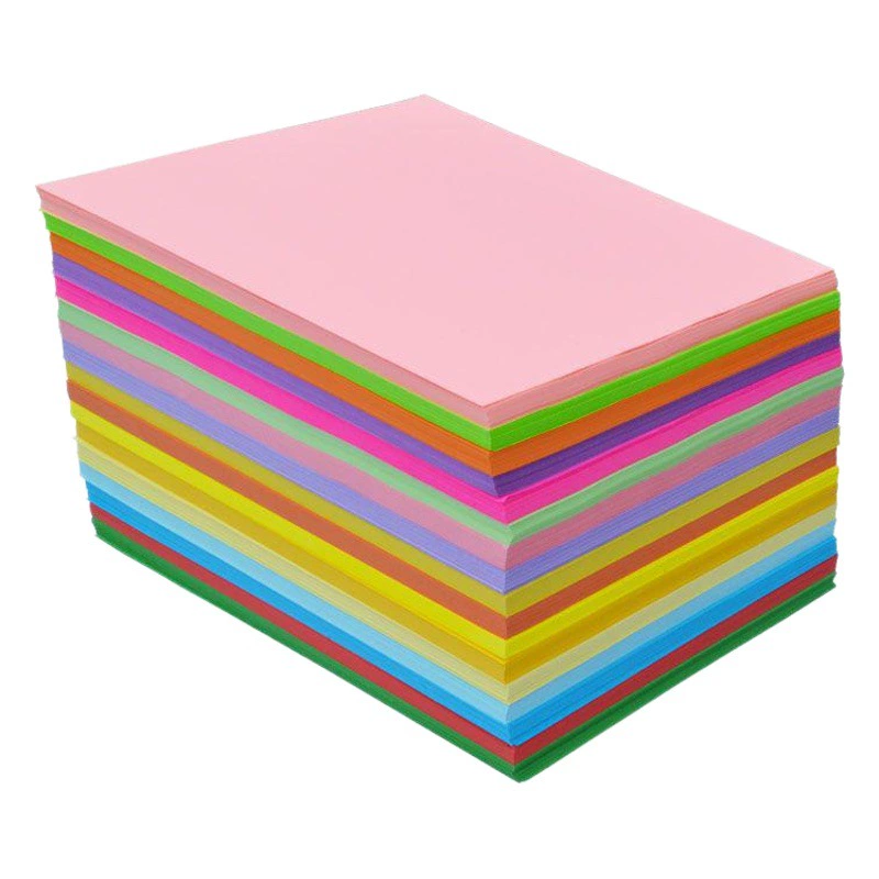 Пятно оптовая продажа, 80 г, красочная бумага формата А4, копировальная бумага A3A5, двусторонняя печать, двухсторонняя красочная бумага для детского сада, художественная бумага