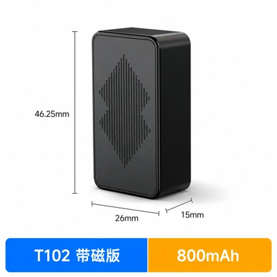 Anti-Loss Tracking Device for People, GPS Locator - t102-with-magnet-version-800mah