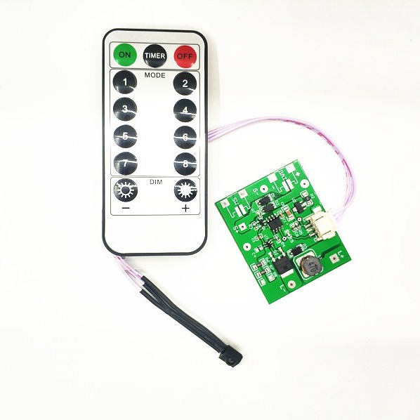 Remote control solar-powered