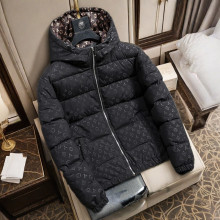 欧洲站2024新款羽绒棉服男冬季保暖加厚潮流外套冬装青年男士棉衣